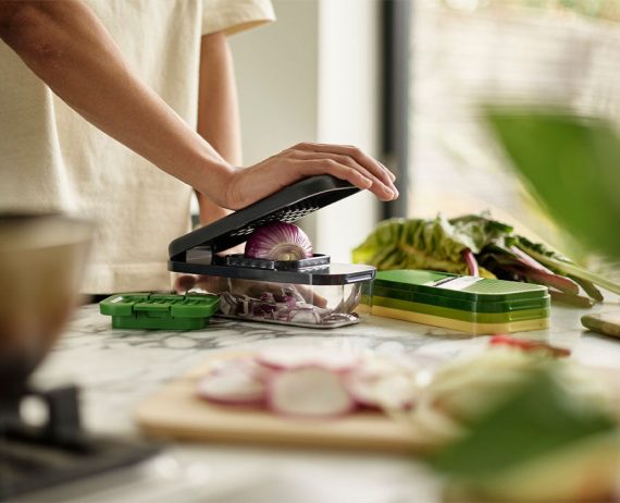 Joseph Joseph Multi-Prep Compact Multicolour 4-piece Grater & Slicer - Image 2