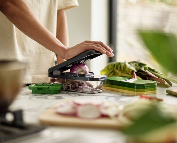 Joseph Joseph Multi-Prep Compact Multicolour 4-piece Grater & Slicer - Image 3