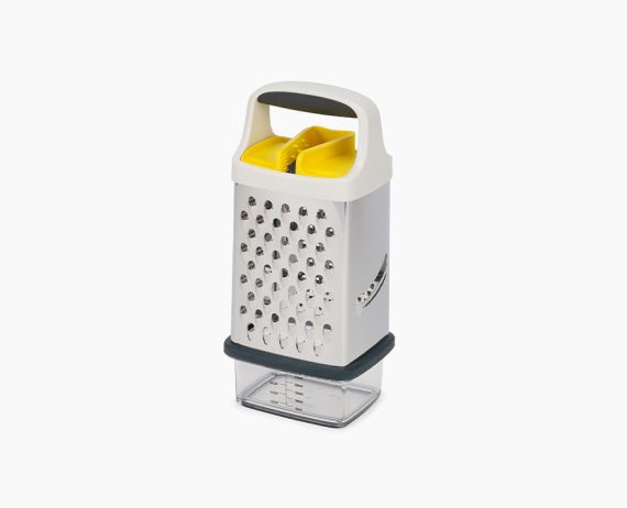 Joseph Joseph Multi-Grip Box Grater with Precision Food-Grip