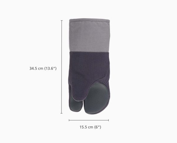 Joseph Joseph Pinch Easy-grip Set of 2 Gray Oven Mitts - Image 5