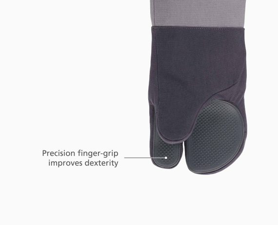 Joseph Joseph Pinch Easy-grip Set of 2 Gray Oven Mitts - Image 4