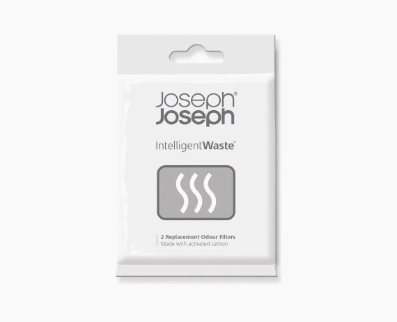 Joseph Joseph Porta 40L Easy-empty Blue Step Trash Can Starter Set - Image 10