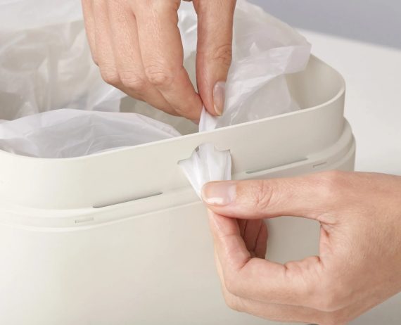 Joseph Joseph Stack 4L Gray Food Waste Caddy - Image 7
