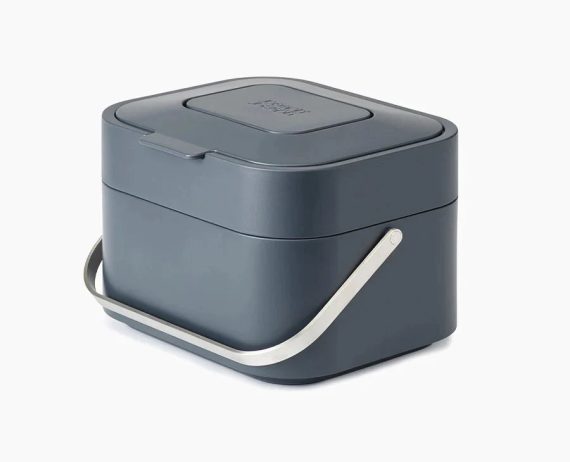 Joseph Joseph Stack 4L Gray Food Waste Caddy