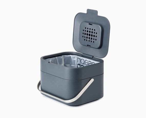Joseph Joseph Stack 4L Gray Food Waste Caddy - Image 5