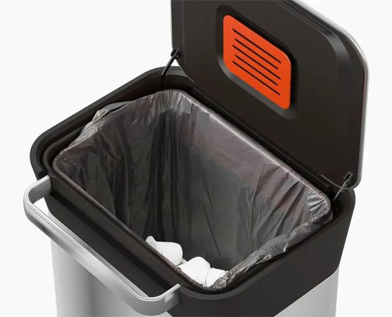 Joseph Joseph IW4 50L Gray Recycled Trash Bags - 4 pack - Image 5