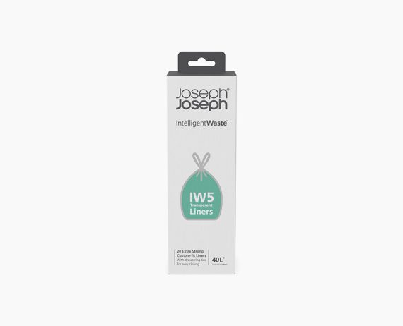 Joseph Joseph IW5 40L Clear Trash Bags