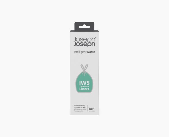 Joseph Joseph IW5 40L Clear Trash Bags - Image 3