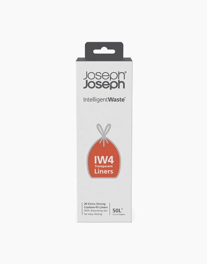 Joseph Joseph IW4 50L Clear Trash Bags