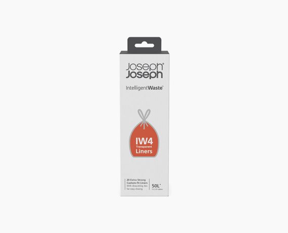 Joseph Joseph IW4 50L Clear Trash Bags