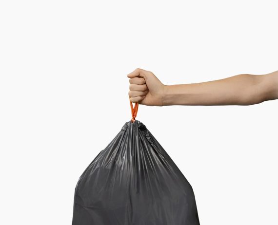 Joseph Joseph IW7 20L Gray Recycled Trash Bags - 4 pack - Image 4