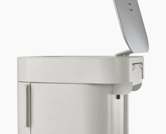 Joseph Joseph Porta 40L Easy-empty Gray Step Trash Can - Image 5