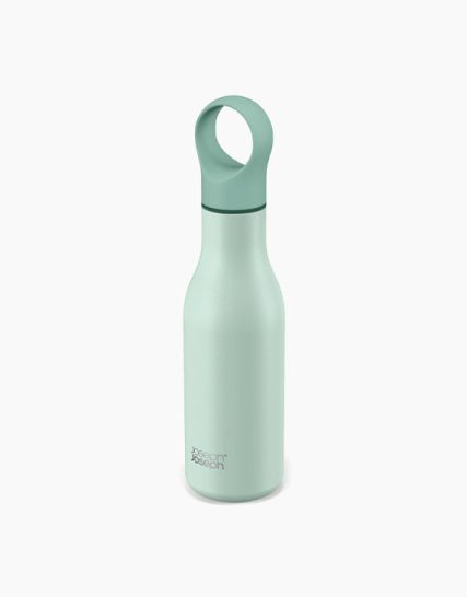 Joseph Joseph Loop 500ml Stainless-steel Green Vacuum Insulated Water Bottle