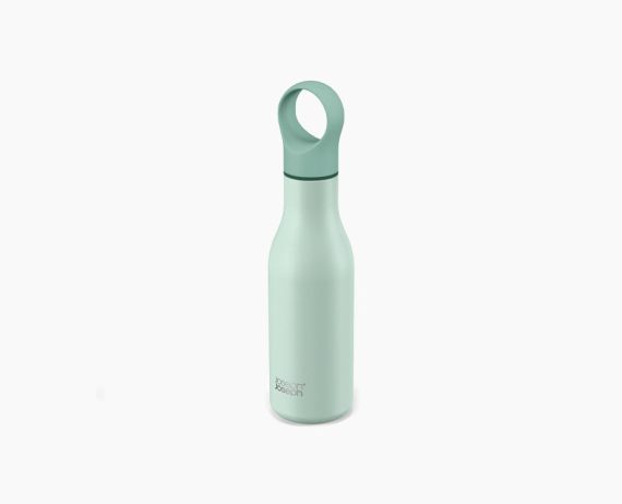 Joseph Joseph Loop 500ml Stainless-steel Green Vacuum Insulated Water Bottle