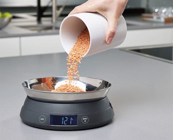 Joseph Joseph SwitchScale Gray Kitchen Scales - Image 2