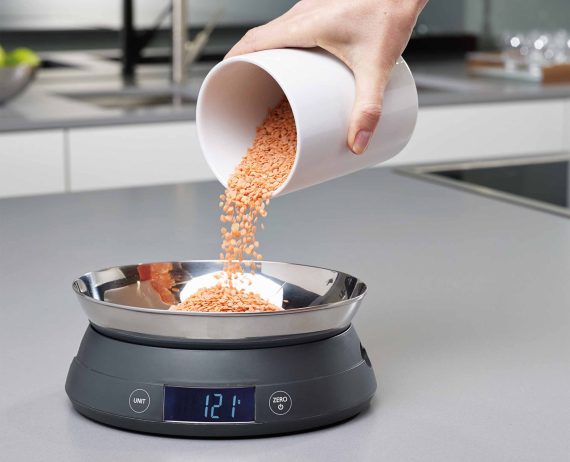 Joseph Joseph SwitchScale Gray Kitchen Scales - Image 3