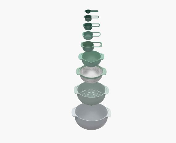 Joseph Joseph Nest 9 Plus Green Bowl Set - Editions - Image 4