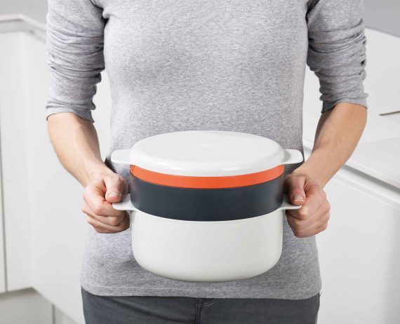Joseph Joseph M-Cuisine 4-piece Orange Microwave Cooking Set - Image 5