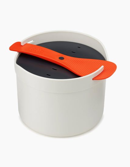 Joseph Joseph M-Cuisine White Microwave Rice Cooker