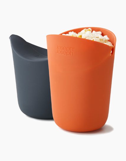 Joseph Joseph M-Cuisine 2-piece Orange Popcorn Maker Set
