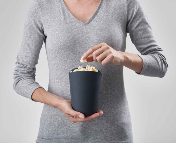 Joseph Joseph M-Cuisine 2-piece Orange Popcorn Maker Set - Image 3