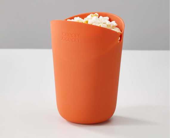 Joseph Joseph M-Cuisine 2-piece Orange Popcorn Maker Set - Image 7