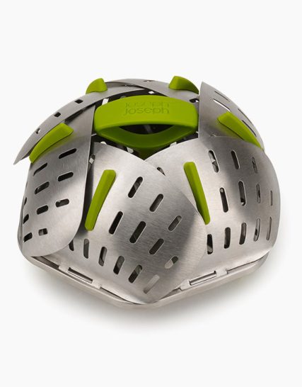 Joseph Joseph Bloom Stainless-steel Folding Steamer Basket