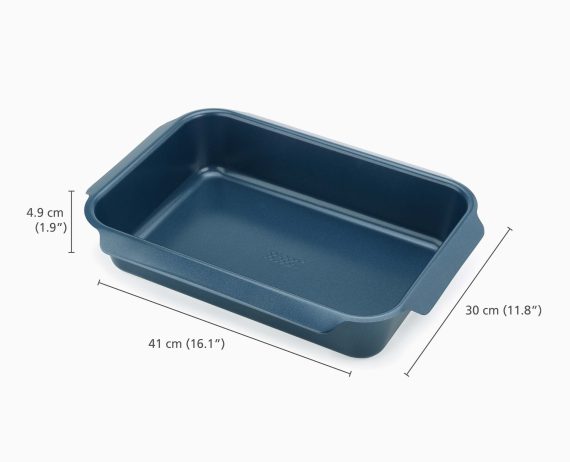 Joseph Joseph Nest Oven Non-stick Large Blue Roasting Pan - Image 7