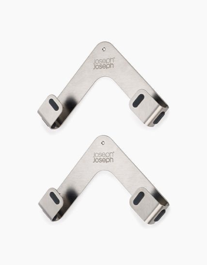 Joseph Joseph Space Pack of 2 Stainless-steel Pot Lid Holders