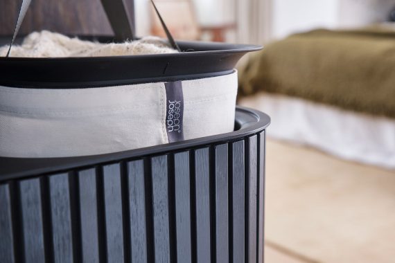Joseph Joseph Tota Trio Luxe 90L Black Laundry Separation Basket - Image 5