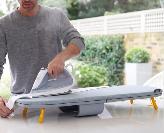 Joseph Joseph Pocket Folding Gray Ironing Board - Image 2