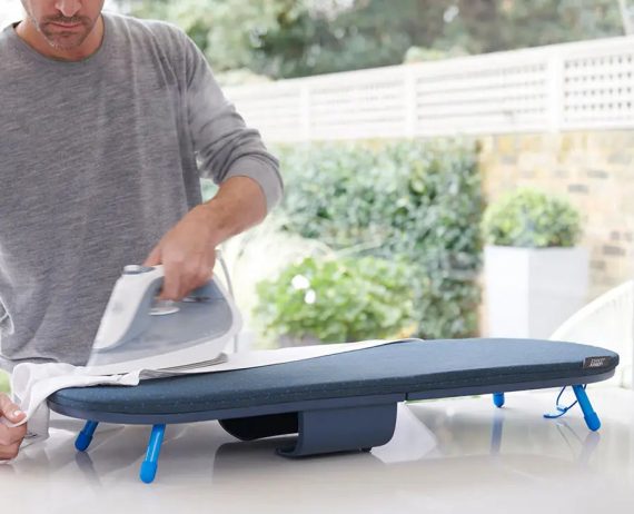 Joseph Joseph Pocket Plus Advanced Blue Ironing Board Cover - Image 2