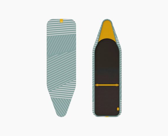 Joseph Joseph Flexa Gray Easy-fit Ironing Board Cover - Image 4