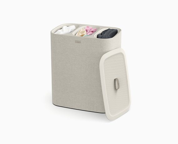 Joseph Joseph Tota Trio 90L Ecru Laundry Separation Basket