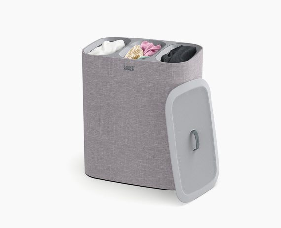 Joseph Joseph Tota Trio 90L Gray Laundry Separation Basket