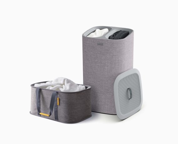 Joseph Joseph 2-piece Gray Laundry Basket Set - Image 3
