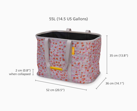 Joseph Joseph Hold-All Max Peach Collapsible 55L Laundry Basket - Image 7