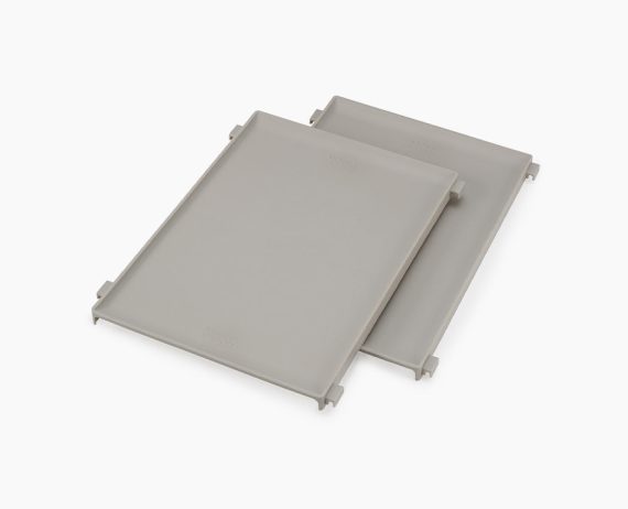 Joseph Joseph Level Pack of 2 Ecru Adjustable Shelves