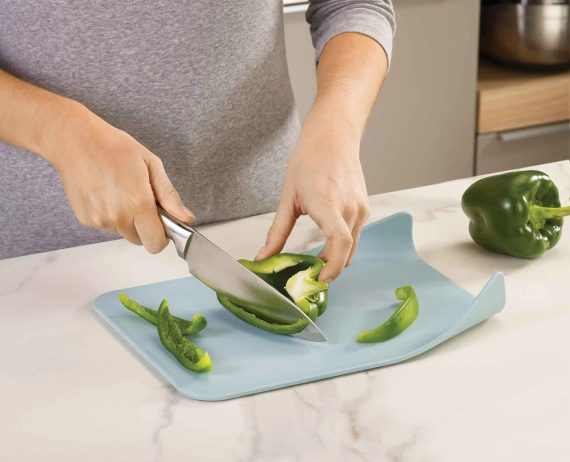 Joseph Joseph Nest Chop 3-piece Gray Cutting Board Set - Image 6