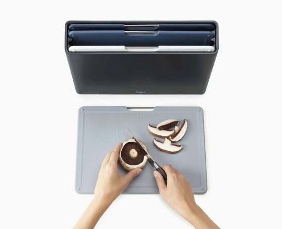 Joseph Joseph Folio 4-piece Gray Cutting Board Set Large - Image 5
