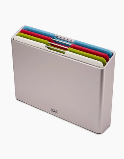 Joseph Joseph Folio 4-piece Silver Cutting Board Set Large