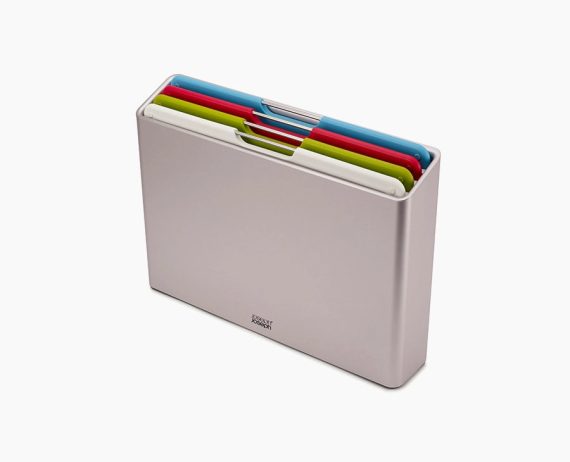 Joseph Joseph Folio 4-piece Silver Cutting Board Set Large