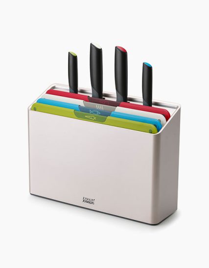 Joseph Joseph Folio Icon Plus 8-piece Multicolour Knife & Cutting Board Set