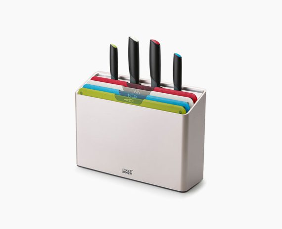 Joseph Joseph Folio Icon Plus 8-piece Multicolour Knife & Cutting Board Set