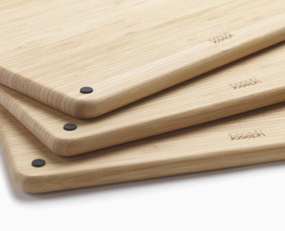 Joseph Joseph Folio Steel Bamboo 3-piece Cutting Board Set - Image 7