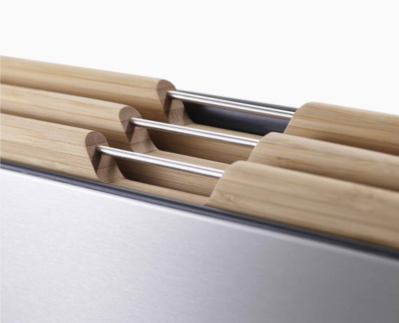 Joseph Joseph Folio Steel Bamboo 3-piece Cutting Board Set - Image 8