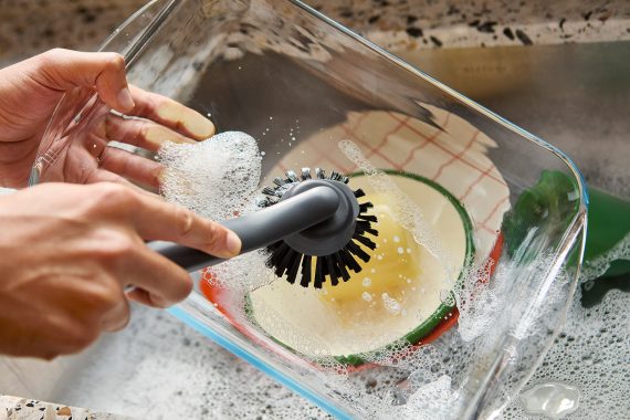 Joseph Joseph SinkTech Dish Brush with Replacement Head - Image 2