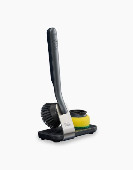 Joseph Joseph SinkTech Dish Brush & Sponge Set with Steel Stand