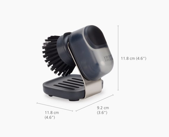 Joseph Joseph SinkTech Compact Soap Dispensing Dish Brush with Steel Stand - Image 7