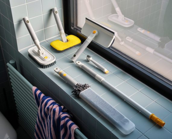 Joseph Joseph CleanTech 6-Piece Cleaning Tool Set - Image 3